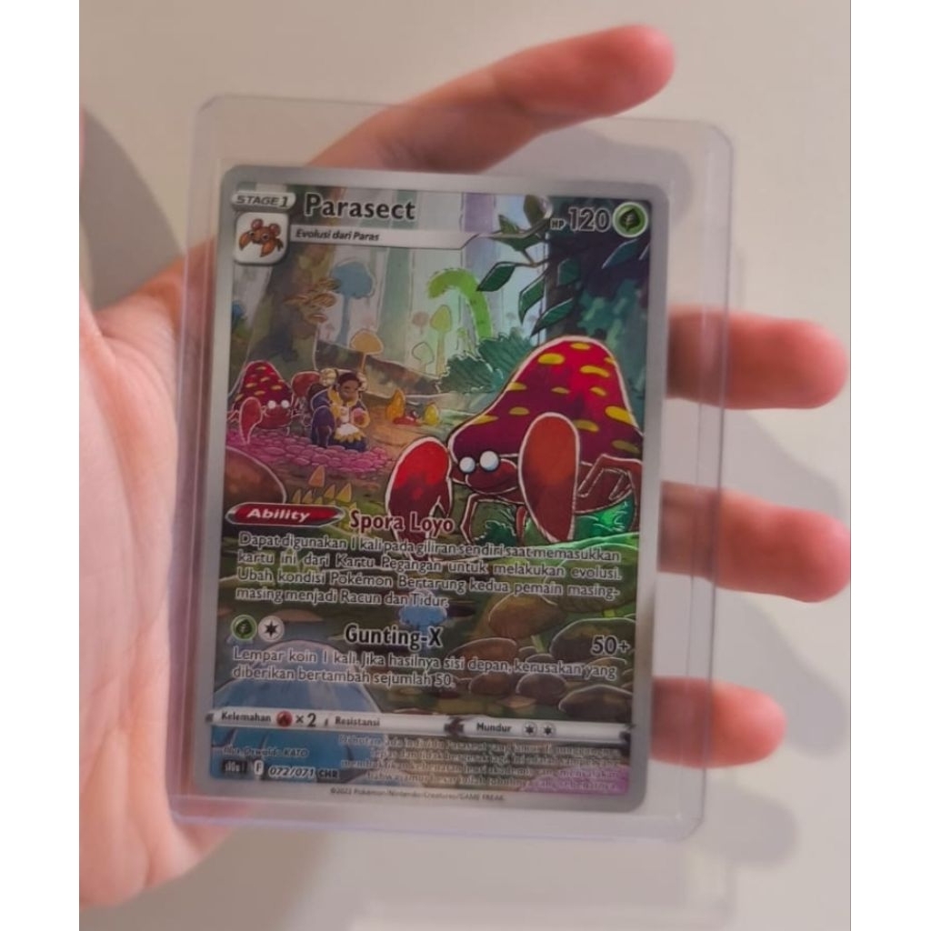 Parasect CHR Tcg pokemon card ORI