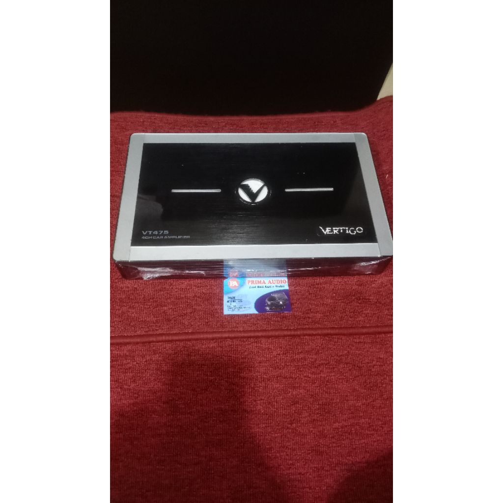 Power amplifier Venom Vertigo VT475, 4chanell
