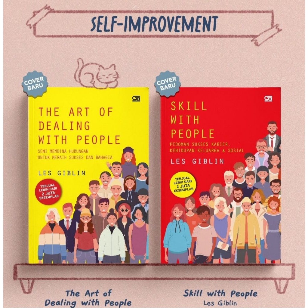 Buku Skill with People / The Art of Dealing with People - Les Giblin