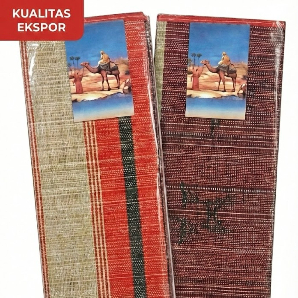 Tikar Plastik Lipat Rajut Lesehan - Tikar Piknik Anyaman Kuat & Awet - Alas Lantai Santai Serbaguna