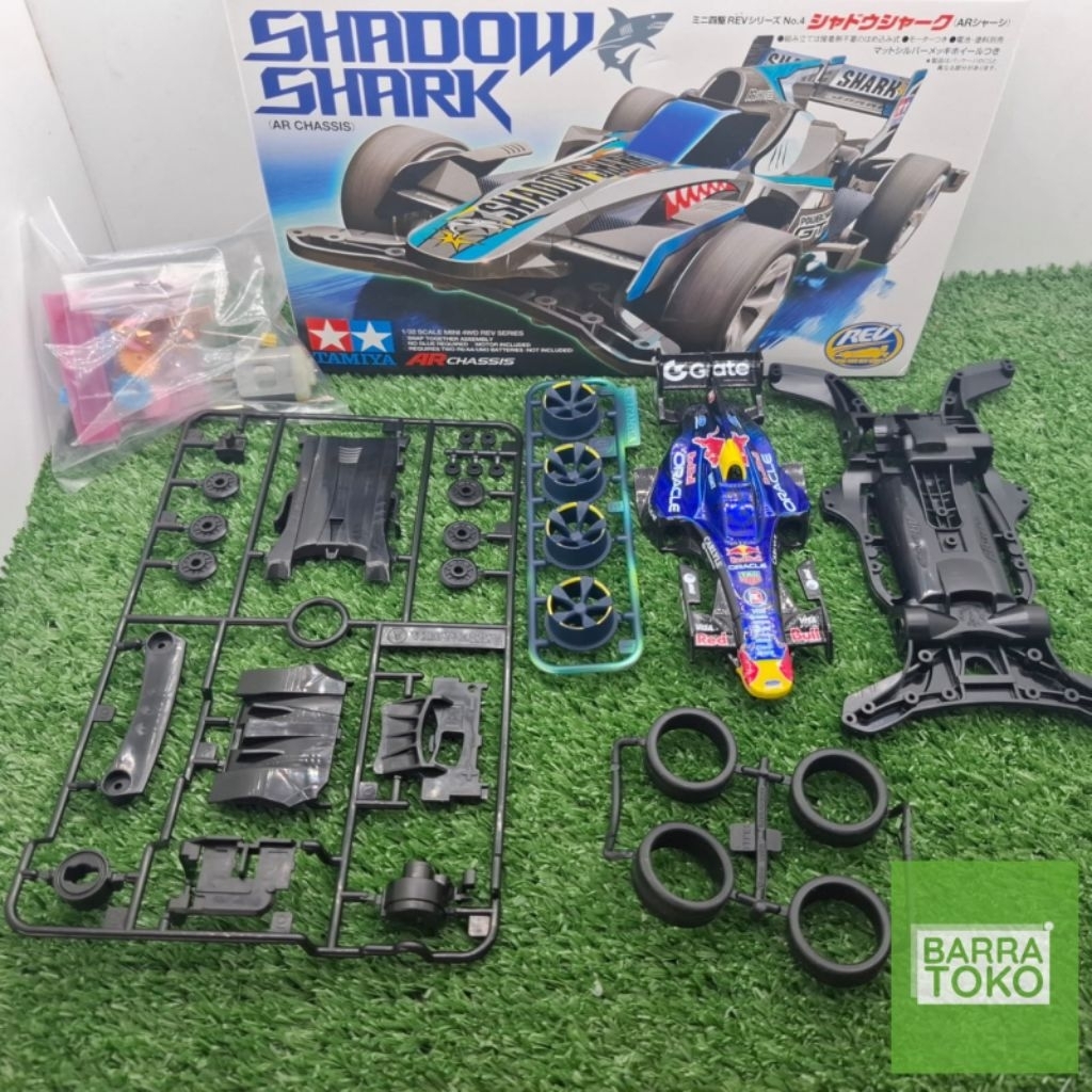 Tamiya 18704 Shadow shark AR chassis Body Repaint
