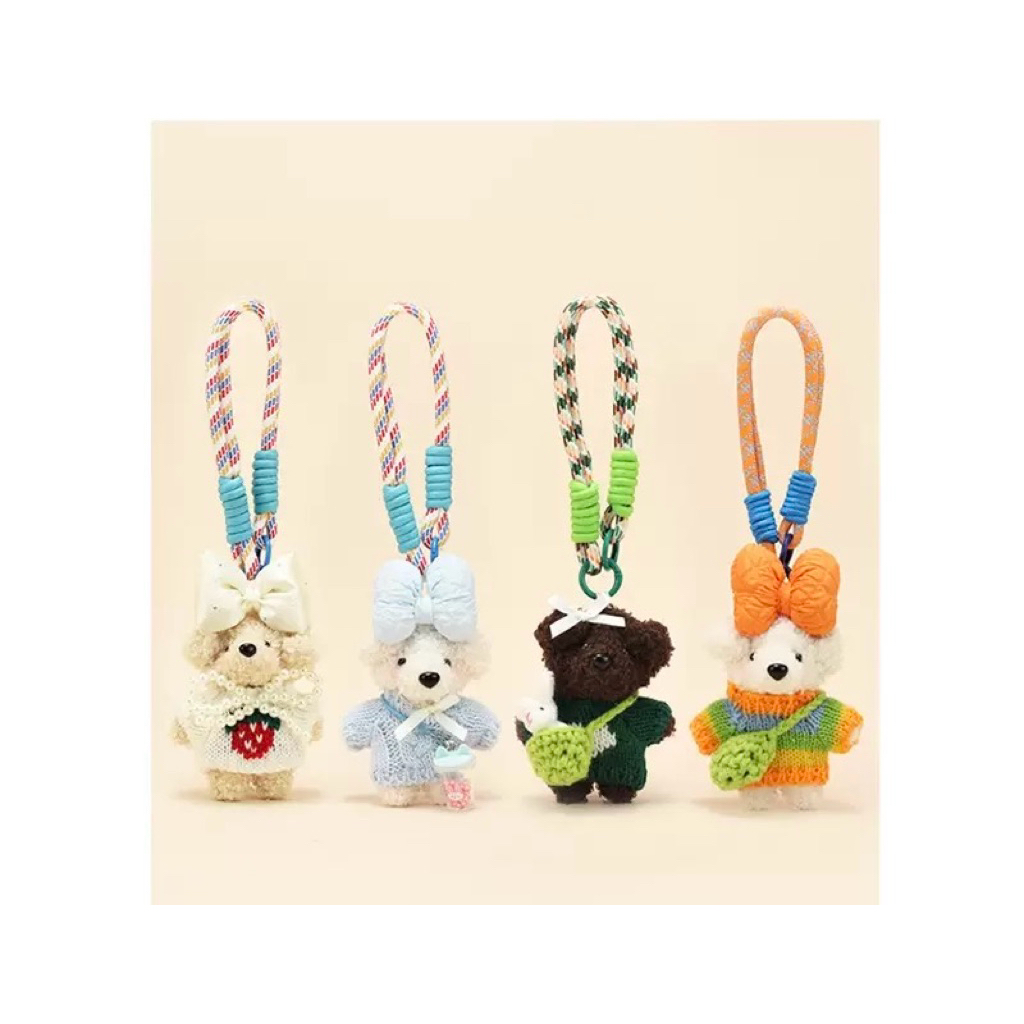 Gantungan Tas Boneka Anjing Puddle