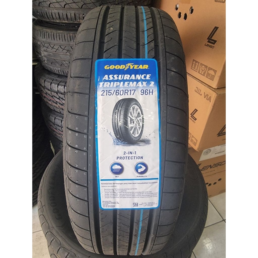 Ban Goodyear 215 60 r17 Tripelmax2 Tahun 2025