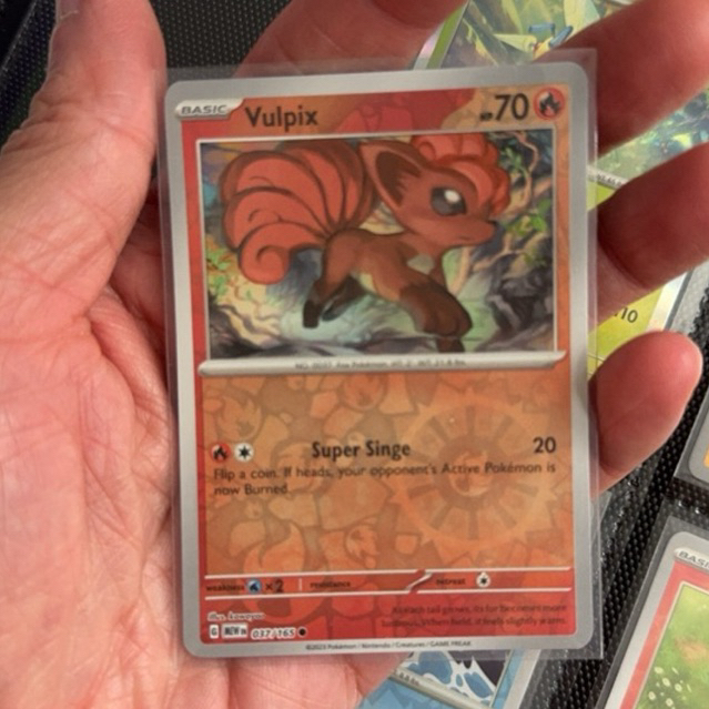 Vulpix 037/165 - Kartu Pokemon English