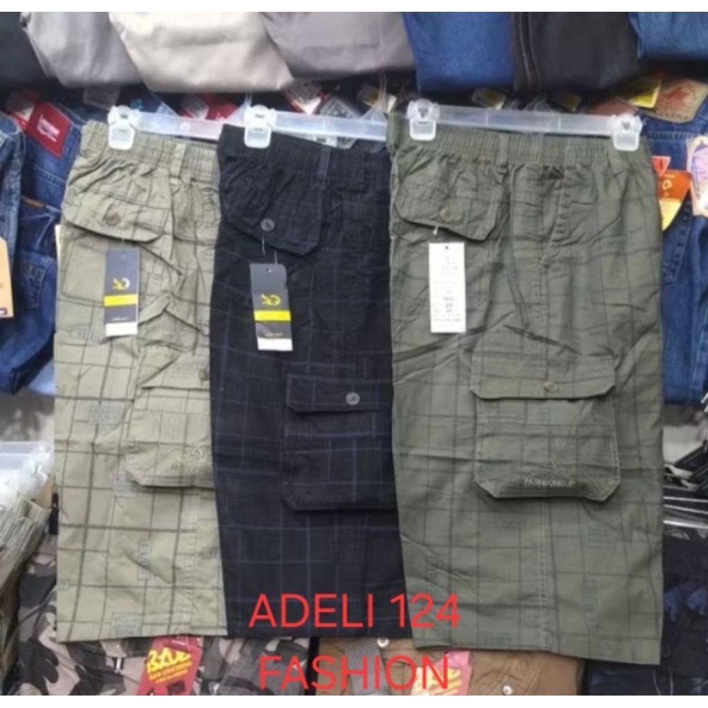 CELANA PENDEK PRIA/LAK-LAKI /WANITA  CARGO / COLOR CARGO IMPORT JUMBO
