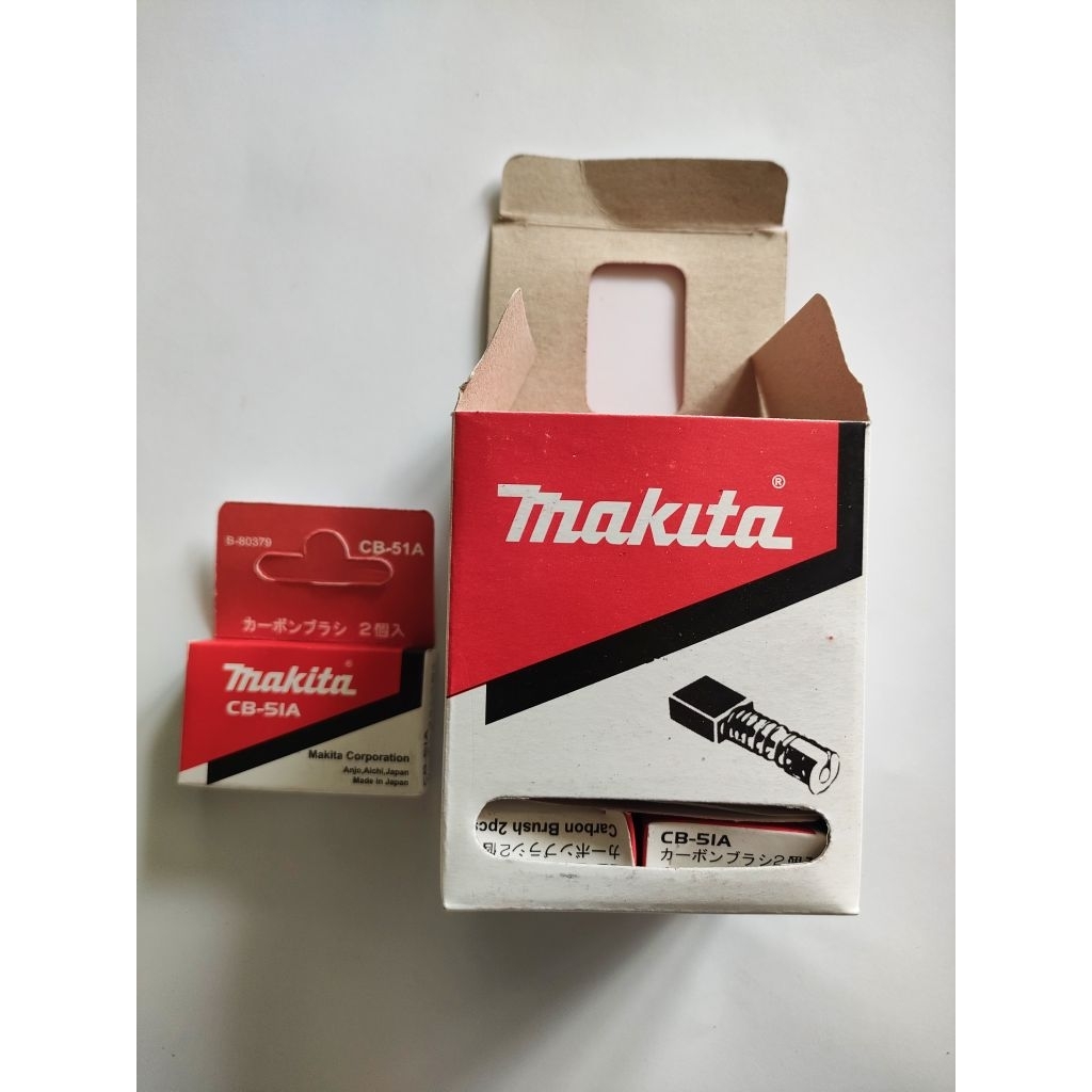 Carbon Brush MAKITA CB 51A Original Japan | Arang Dinamo Gerinda&Bor | Original makita carbon brush 