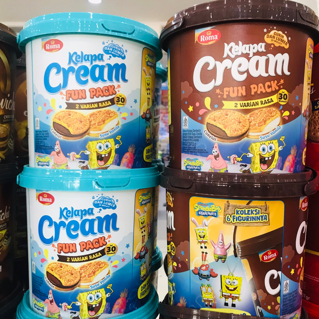 ROMA KELAPA CREAM TOPLES 297,5g