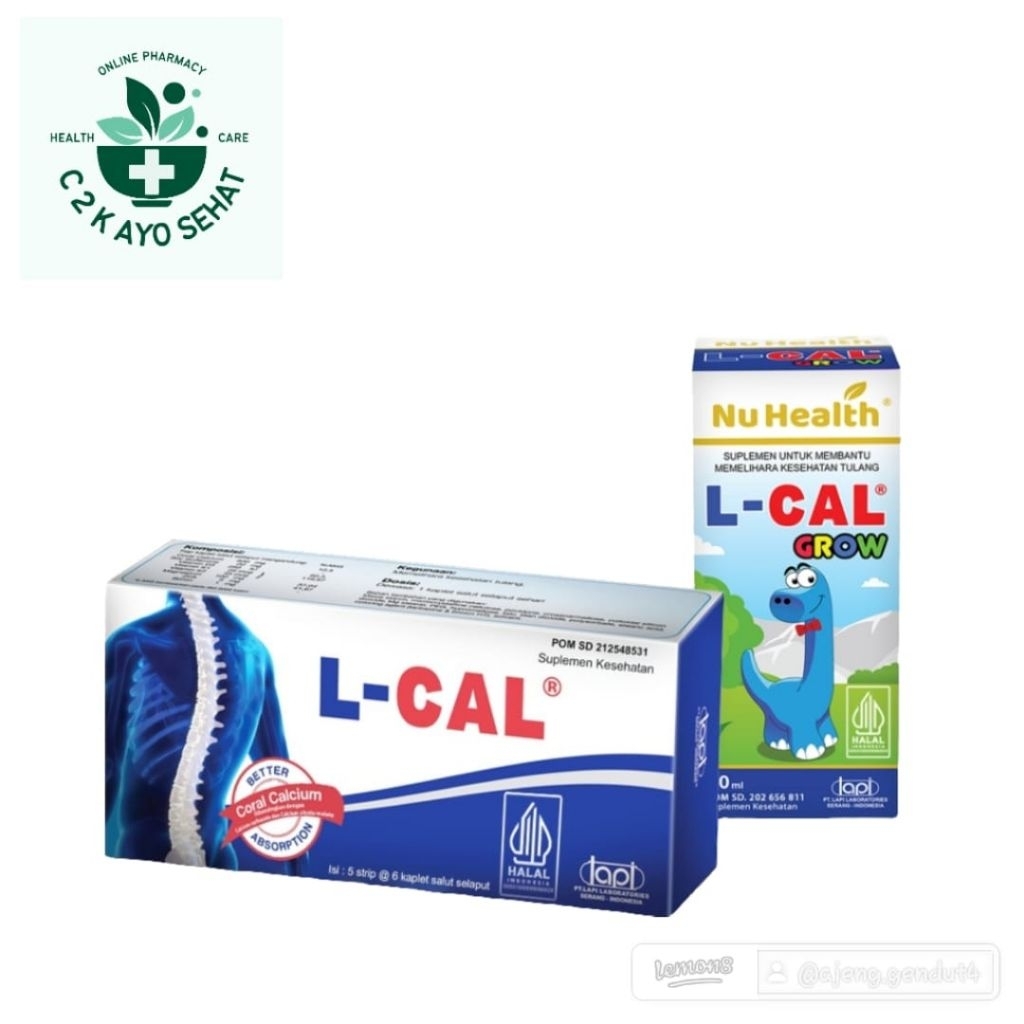 L-CAL GROW sirup | L-CAL  Kaplet