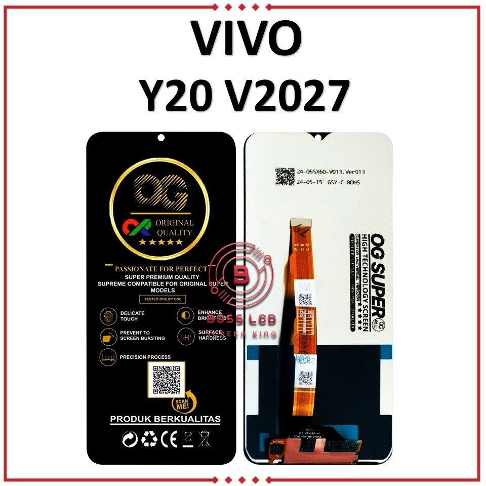 LCD TOUCHSCREEN VIVO Y20 V2027 ORIGINAL