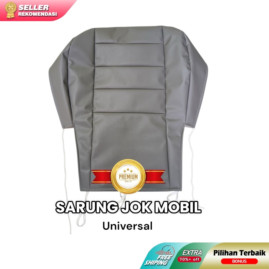 Pelapis Dudukan Jok Mobil Kulit Premium Lapis Busa Empuk - Satuan