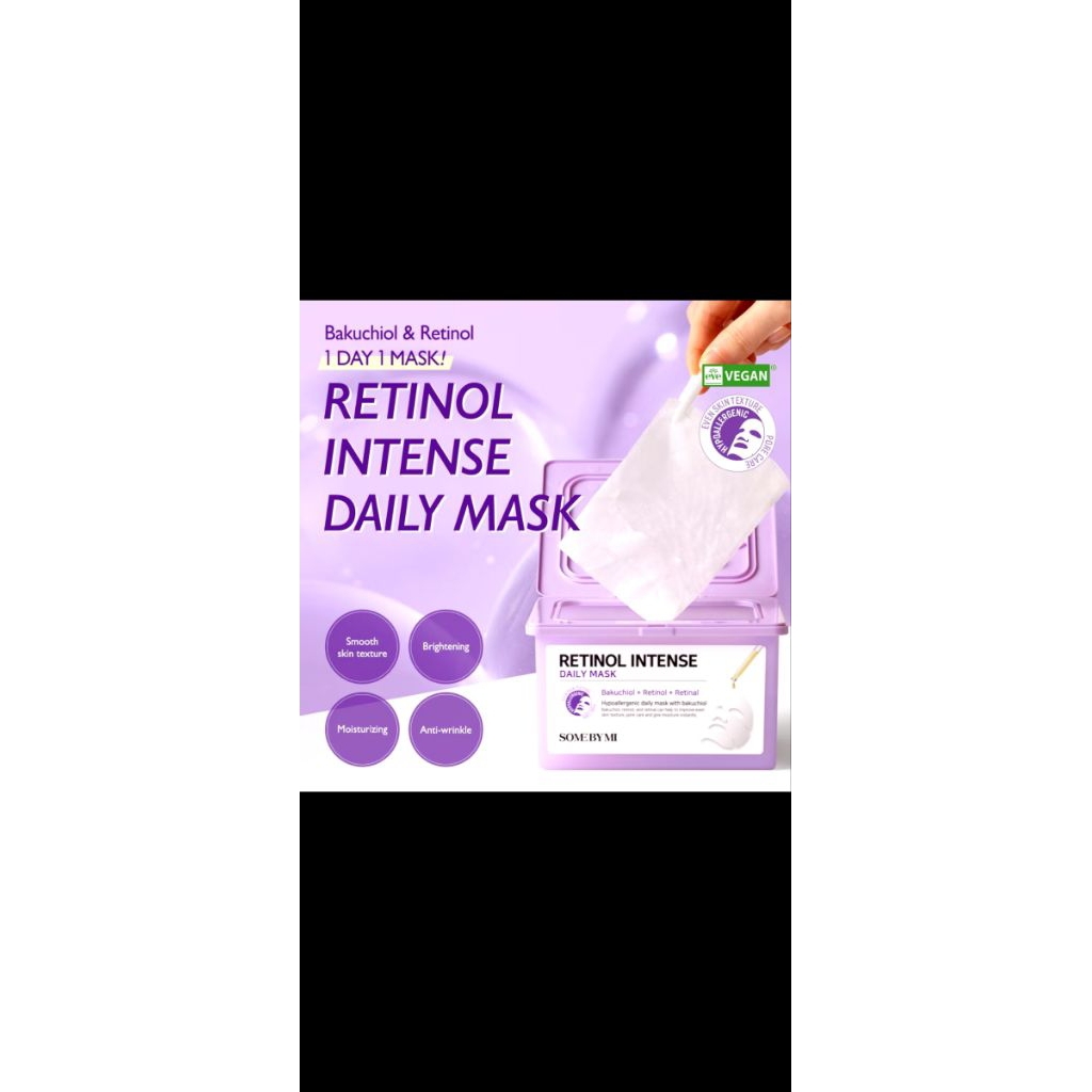Retinol Intens Daily Mask Some By Mi