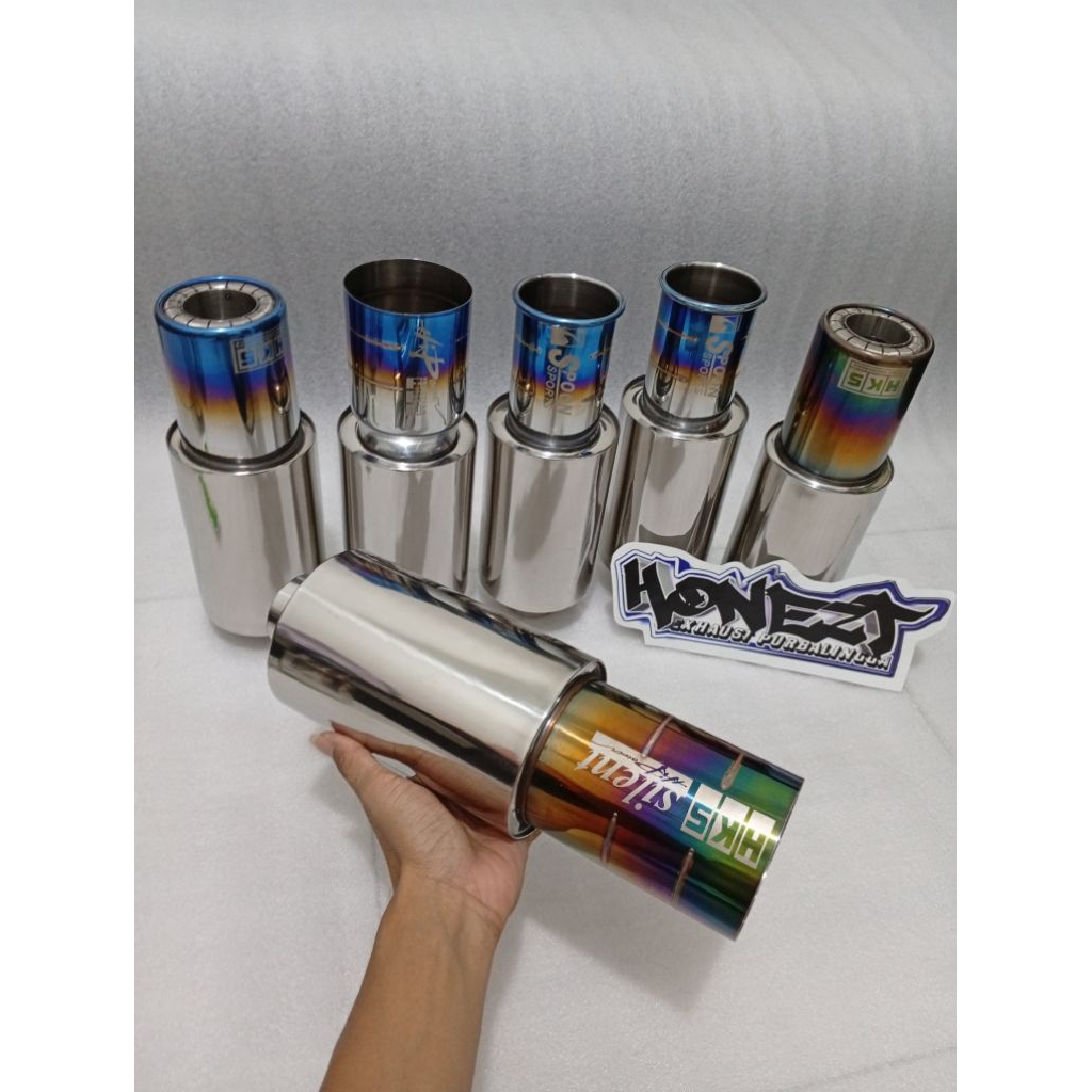 Knalpot Mobil HKS Tipe Bass Adem