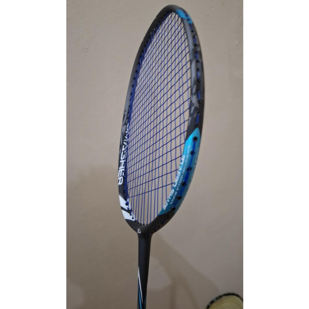 Raket HiQua Smasher 5 - Power Smash - Senar Hundred JP BARU - Kondisi GRESS Kayak Baru++ 99%