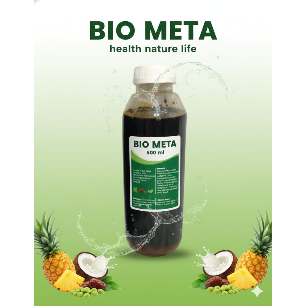 [promo] Bio Meta Sinbiotik menjaga dan menyembuhkan ginjal jantung gula darah dll 500ml