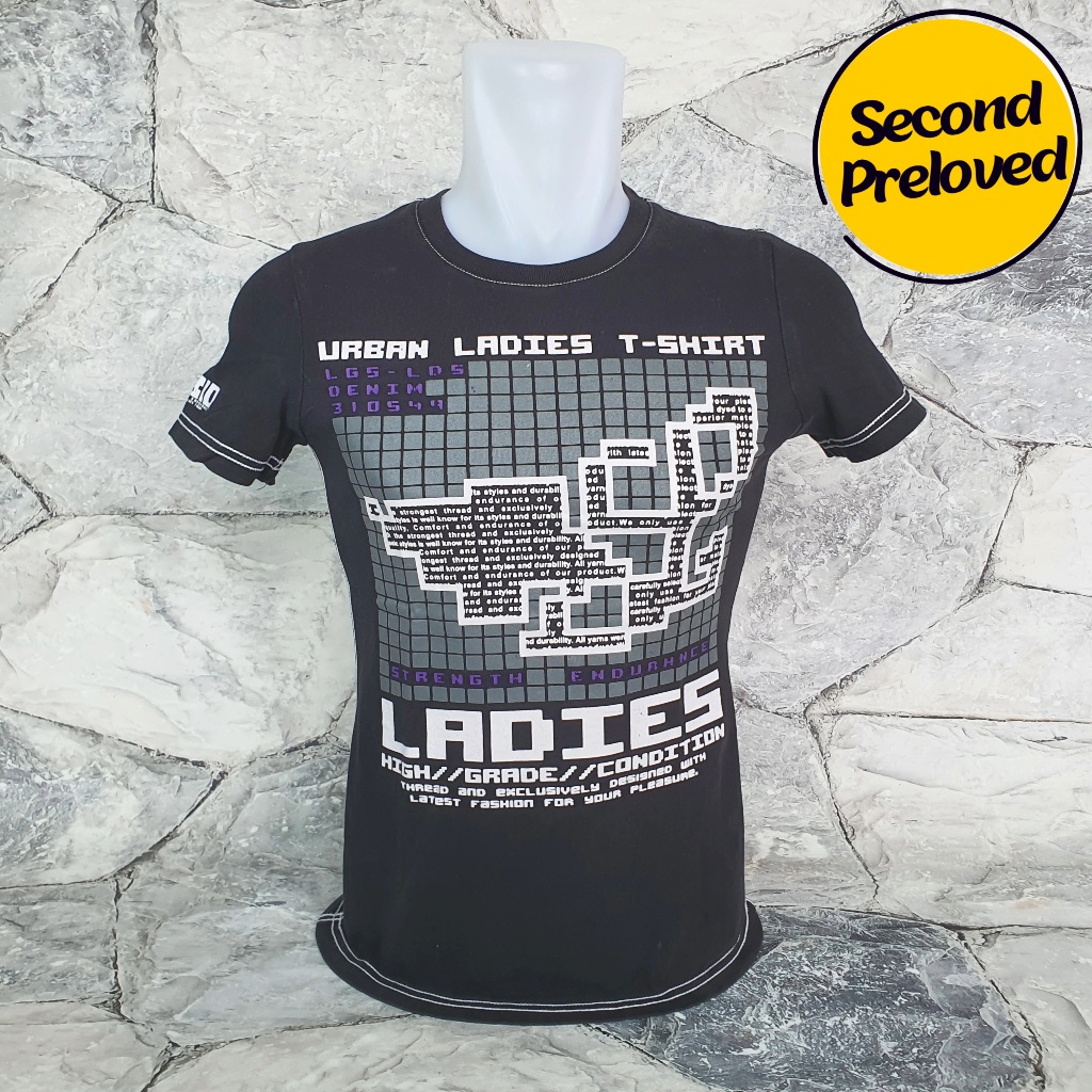 Baju Kaos Wanita / Anak LGS - Size S / LD 42 cm - Original - Used