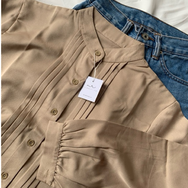 Aliya Blouse - Atasan Kemeja Wanita Hijab All Size