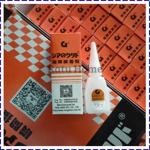 Lem G lem korea super perekat serbaguna logam plastik pvc karet besi plat kulit kayu akrilik mika ke
