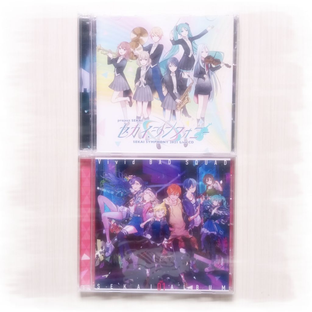 [READY STOCK] CD Jewel Case Vivid Bad Squad Project Sekai Symphony (OFFICIAL)