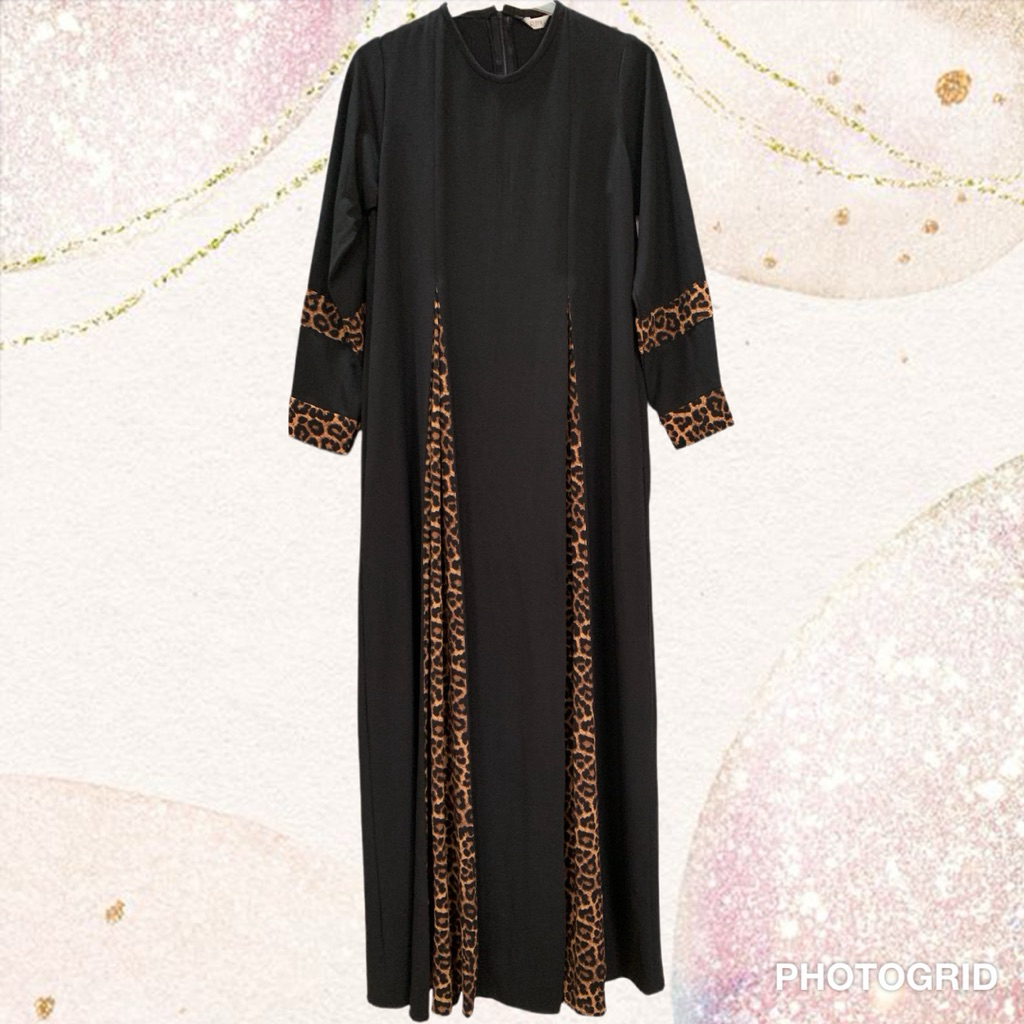 RHku gamis leopard umroh preloved