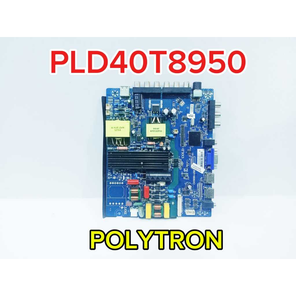 Mb Mainboard Motherboard Mobo Modul Mesin TV Polytron PLD40T8950
