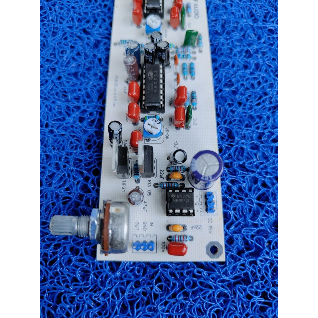 kit efek ces tul  3 x ic pt2399 untuk mixer rakitan joss