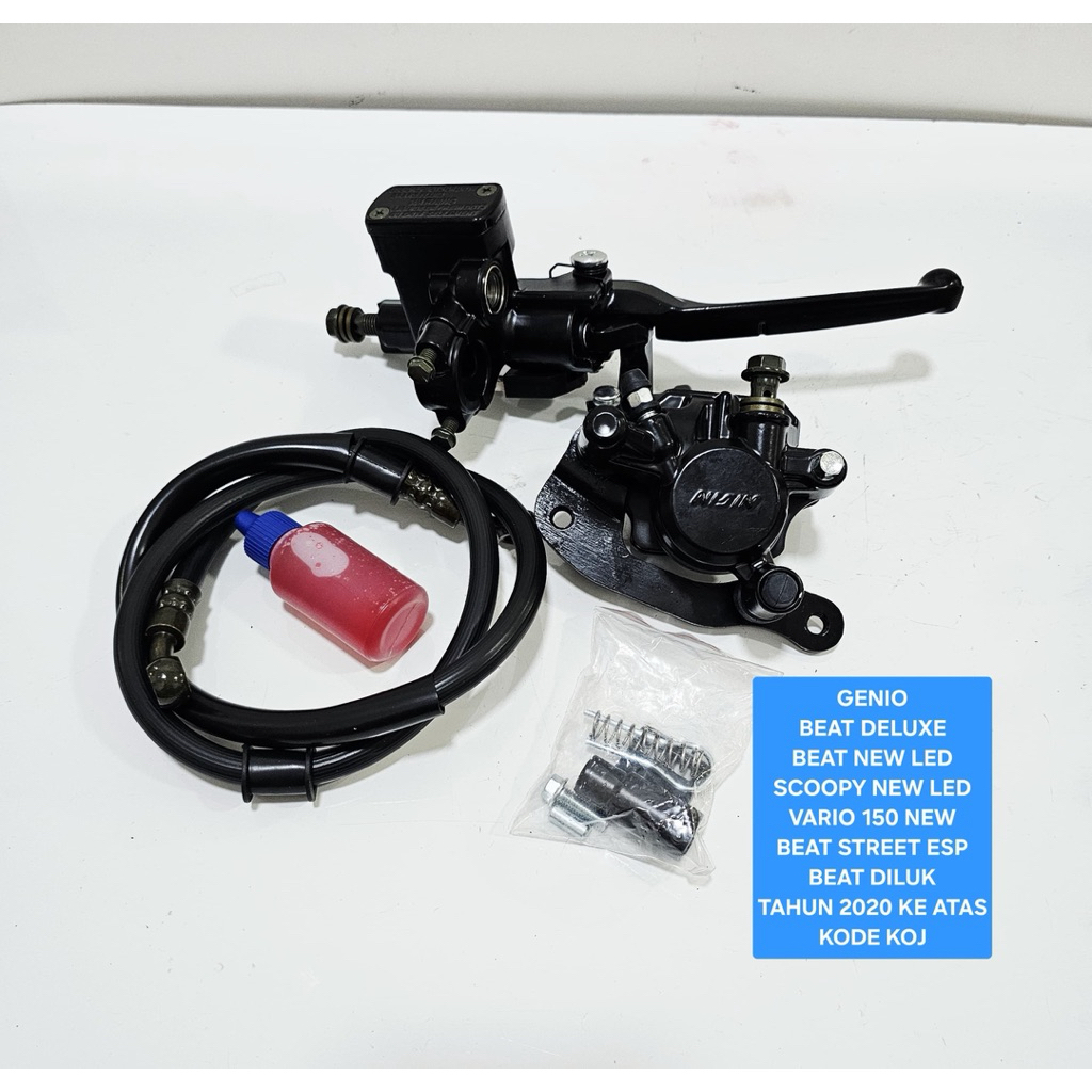 KALIPER CAKRAM DEPAN PALA BABI GENIO BEAT DELUXE BEAT NEW LED SCOOPY NEW LED VARIO 150 NEW BEAT STRE