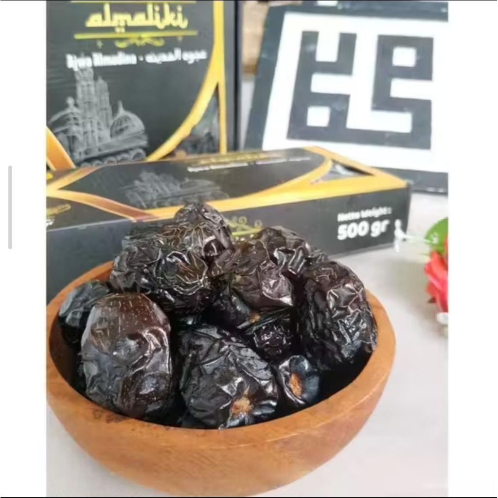 Kurma Ajwa Premium 1kg Ajwa Almadina Premium Ajwa