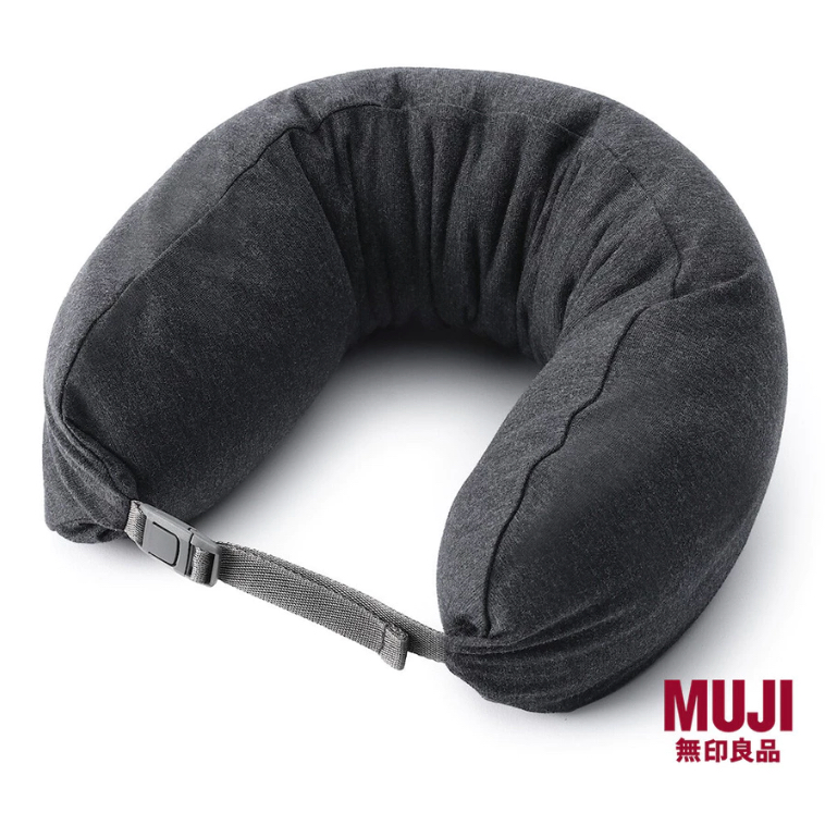 MUJI Fitting Neck Cushion Travel Pillow 100% Original Japan [ONLY PRE ORDER]