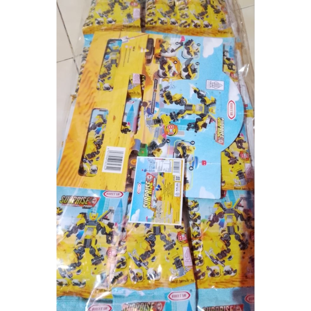 surprise candy berhadiah lego/permen surprise lego