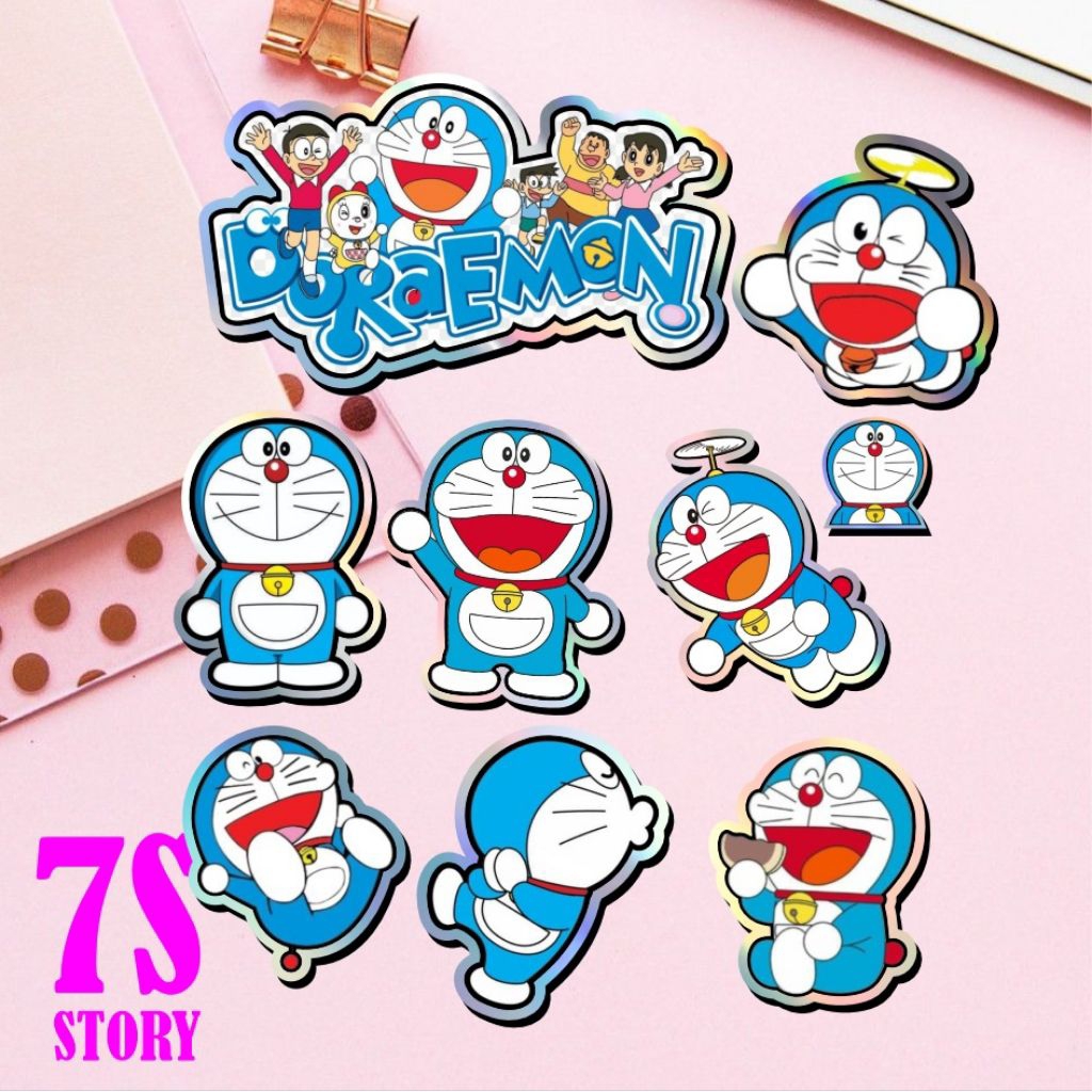 stiker doraemon,stiker anak,mainan anak,stiker hp,stiker  helm,stiker tempel,stiker buku.