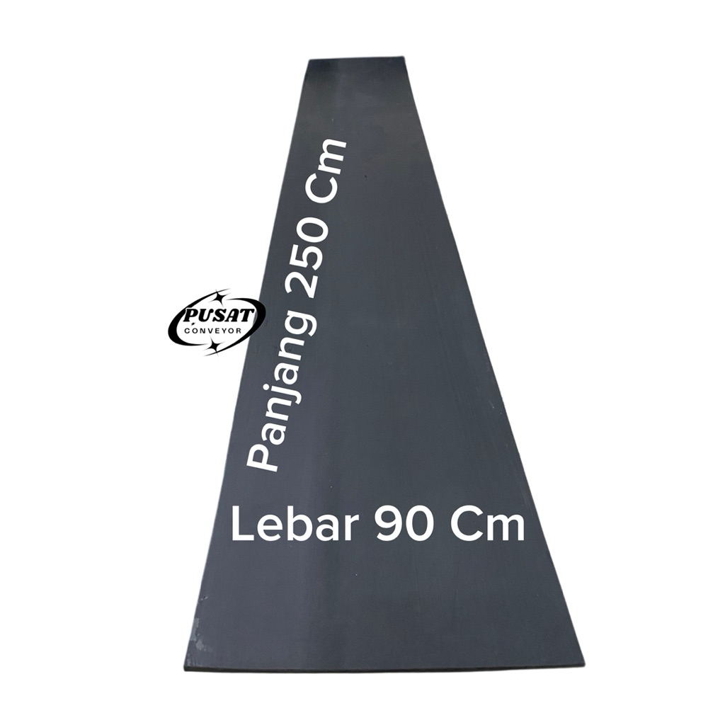 Karpet Kepet Lumpur Conveyor Truk Fuso Trailer Ukuran 90 Cm X 250 Cm