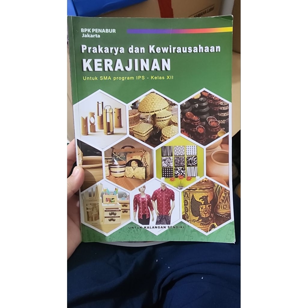 Buku Prakarya dan Kewirausahaan Kerajinan