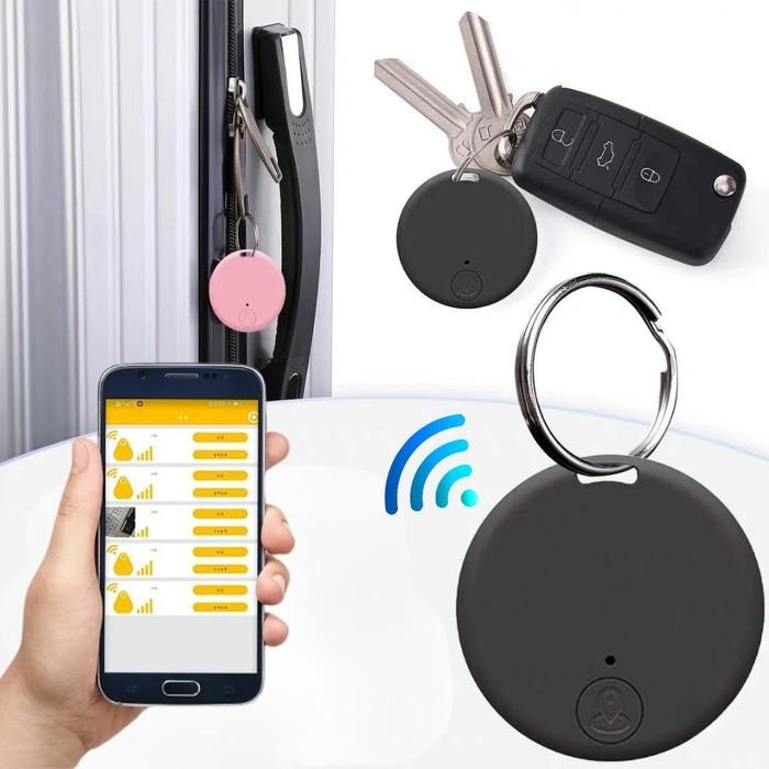 Pelacak barang Bluetooth Tracker GPS Anti Lost Alarm Wireless Key Finder Alat Pelacak Barang HP Kunc