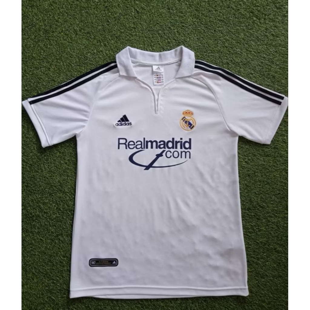 Jersey Retro Mdrid Home 2001 Vintage Jersey Classic Retro Blokecore