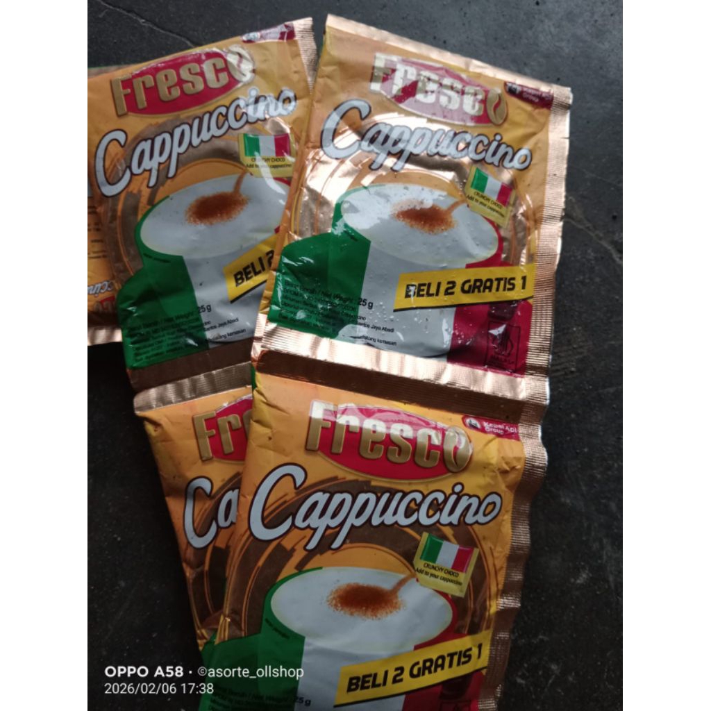 kapal api Fresco cappucino