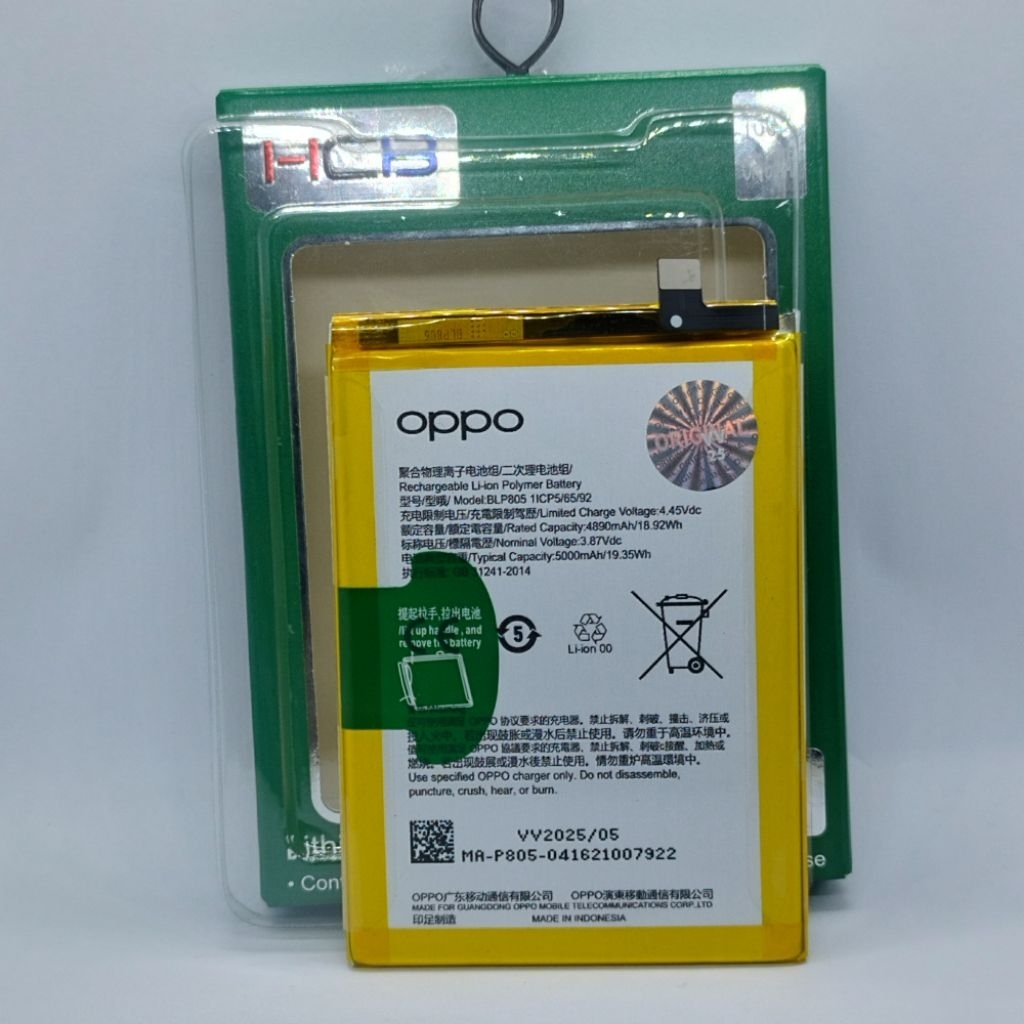 GARANSI 6 BULAN Baterai Original 100% Oppo A16 A32 A33 A53 A53S A53S 5G A54 A54S A54 5G A74 5G A93 5