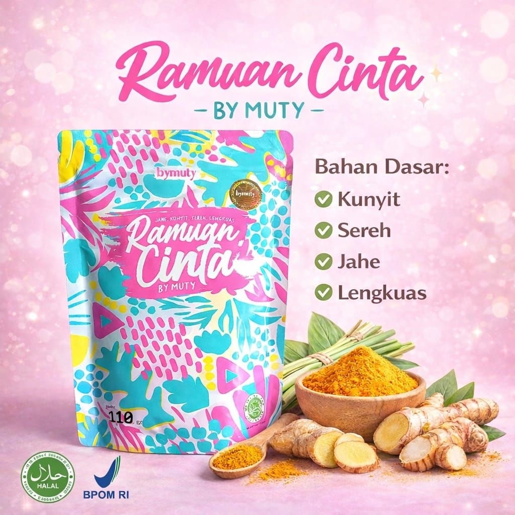 RAMUAN CINTA BY MUTY /RAMUAN CINTA 110 GRAM