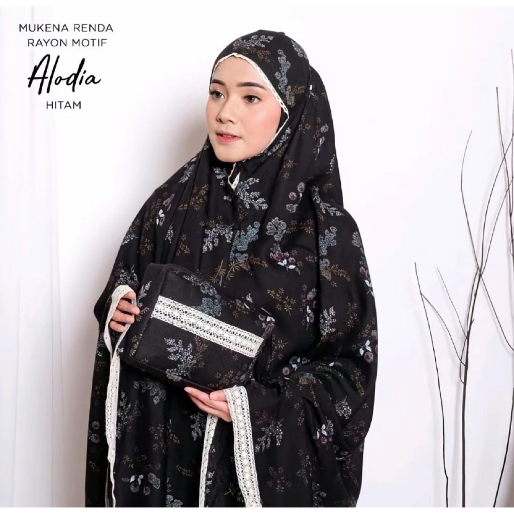 TERBARU Mukena Aruna Dewasa Jumbo Bahan Rayon dingin Lembut & adem Motif Ekslusif Renda Kualitas Pre