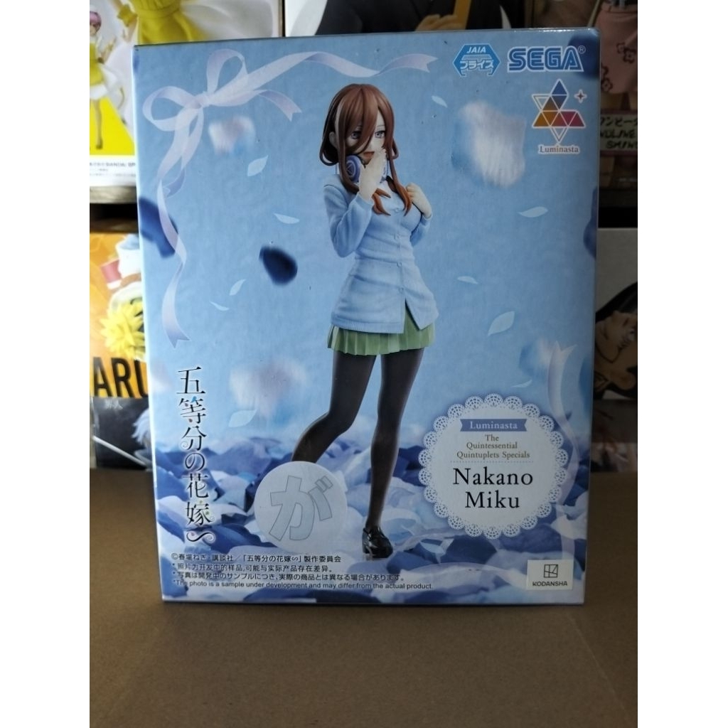 Figure Nakano Miku Luminasta The Quintessential Queentuplets Specials
