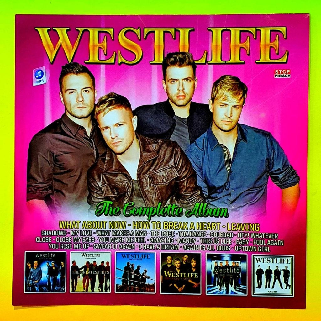 KASET MOBIL MP3 LAGU POP BARAT ALBUM WESTLIFE LENGKAP