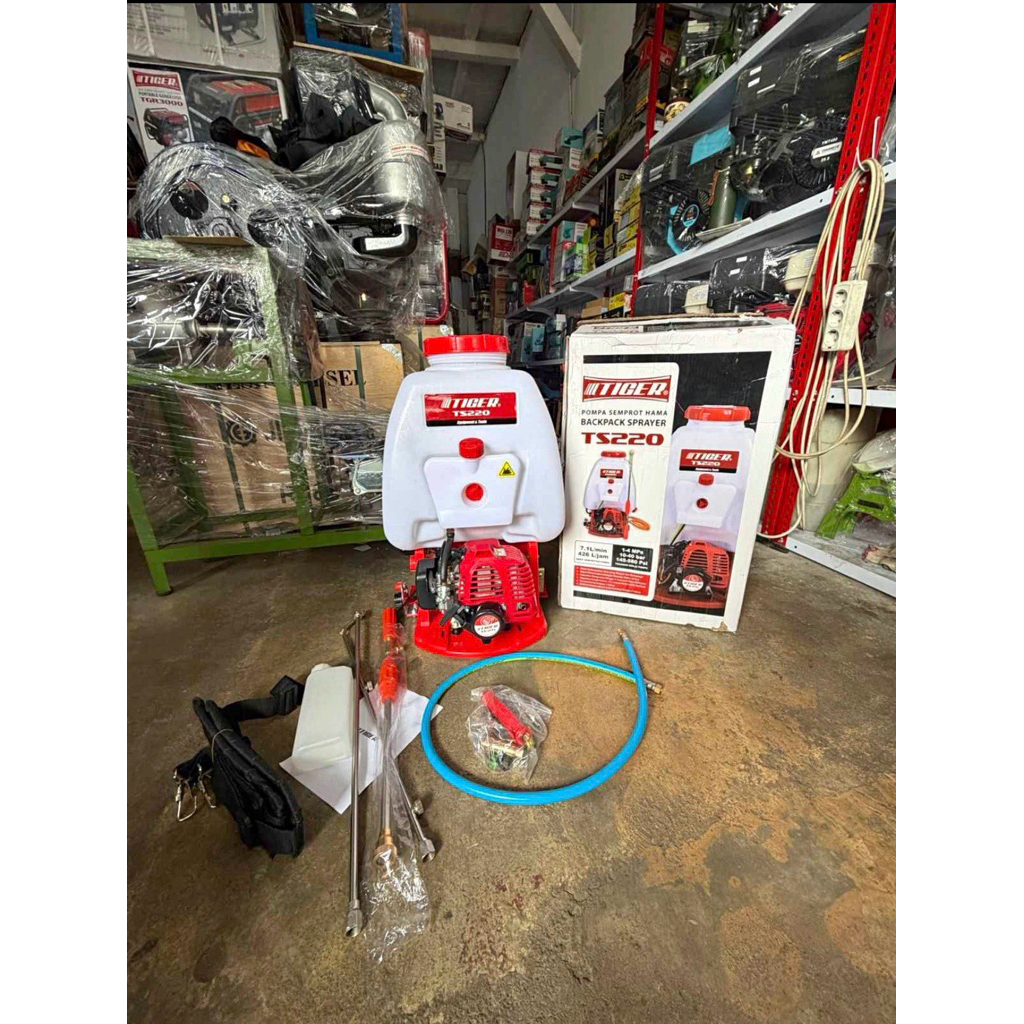 SPRAYER SEMPROTAN Hama 20L 2tak tiger / sprayer hama 20L 2tak tiger / mesin semprotan hama gendong 2