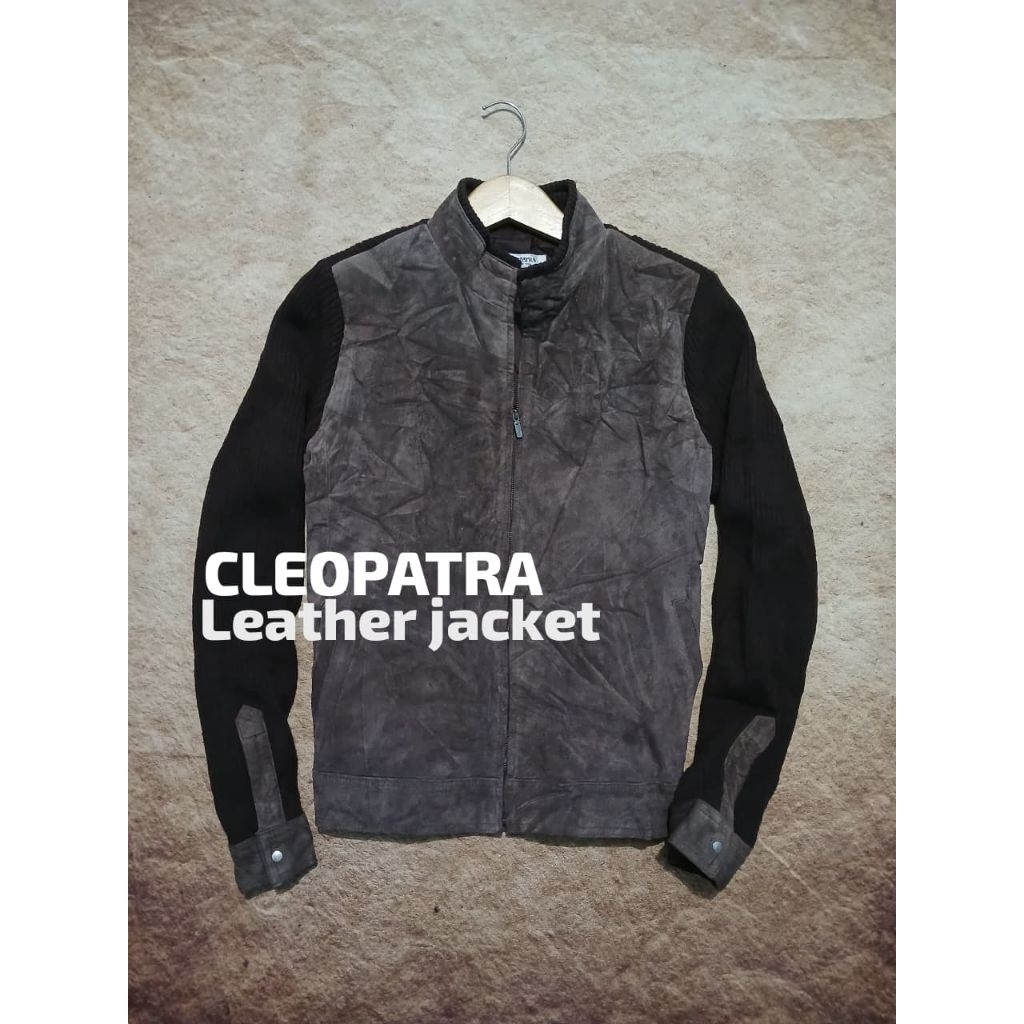 Jaket leather 100% kulit asli CLEOPATRA recomend bekas pakai