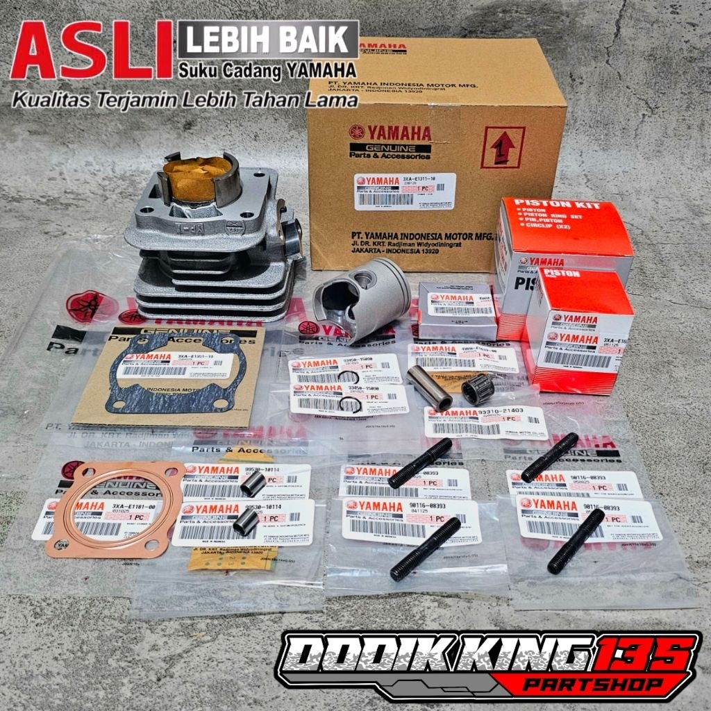 PAKET BLOK SEHER BORING YP1 YP-1 F1Z F1ZR FIZR ORIGINAL YAMAHA GENUINE PART