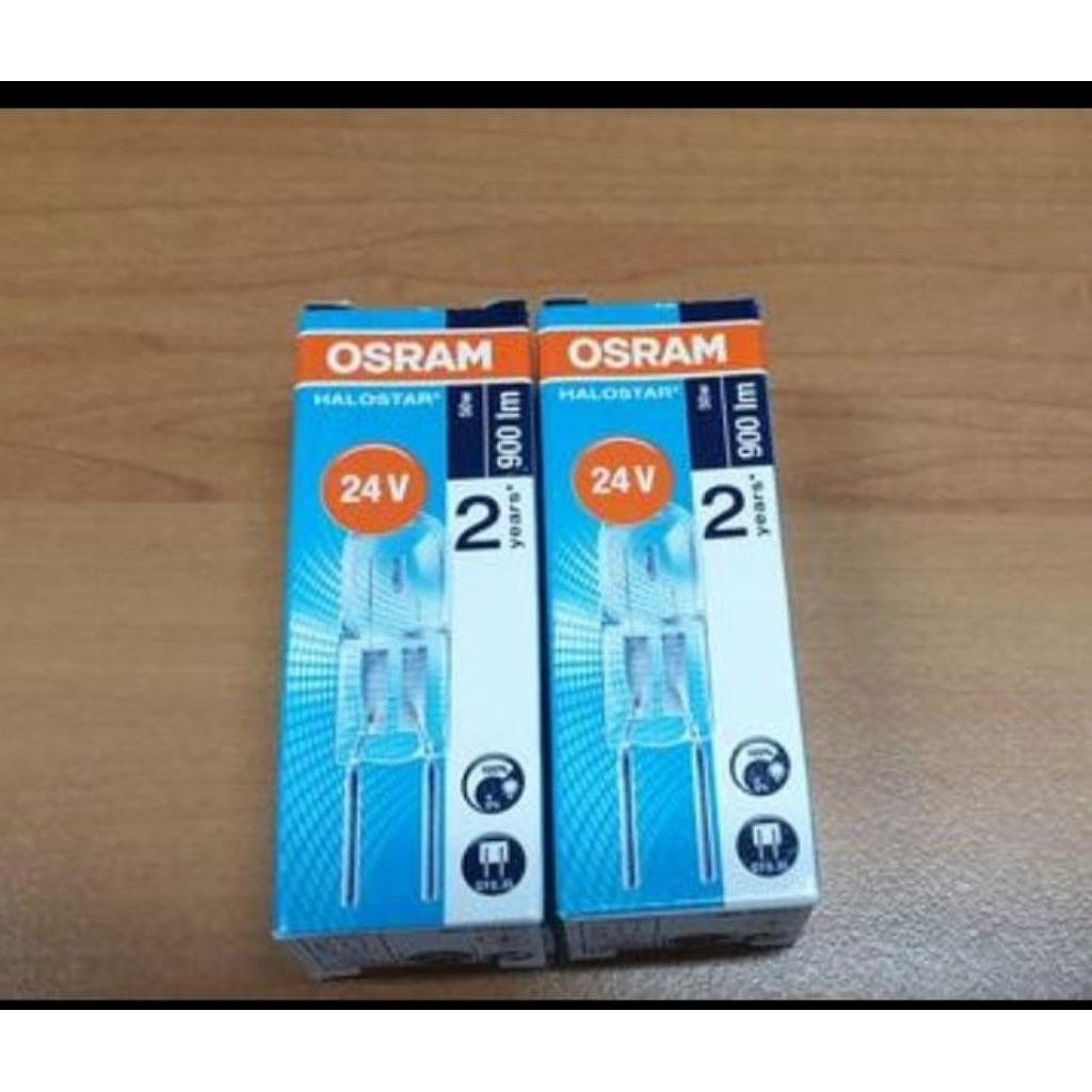 Lampu Proyektor 24V 50w Halogen kacang Osram