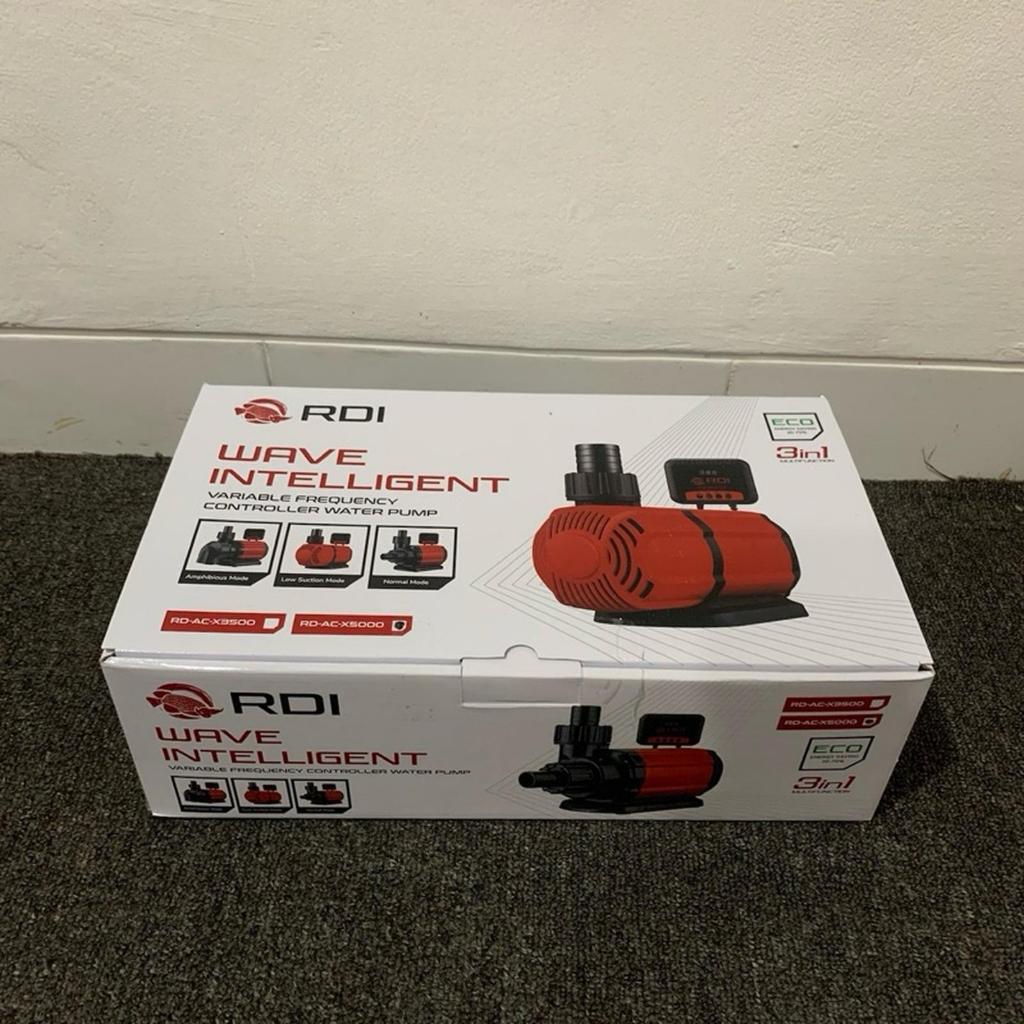 pompa air celup RDI RD AC X 5000 WITH CONTROLLER PLUS WAVE INTELLIGENT pompa arwana koi aquarium kol