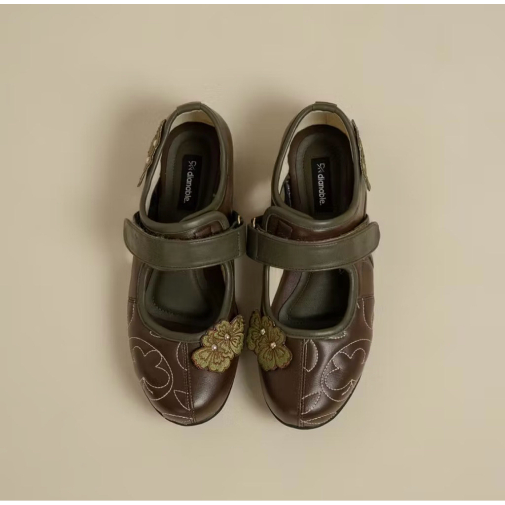 Sepatu Dianable Dark Brown PL