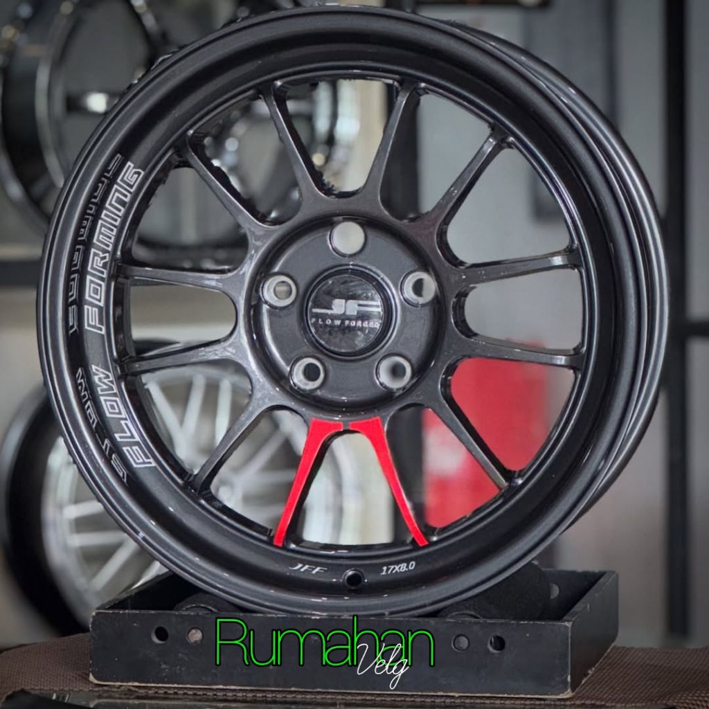 velg racing buzz jf flow forming ring 17 lebar 8 et 40 velg mobil ring 17 untuk mobil creta reborn z