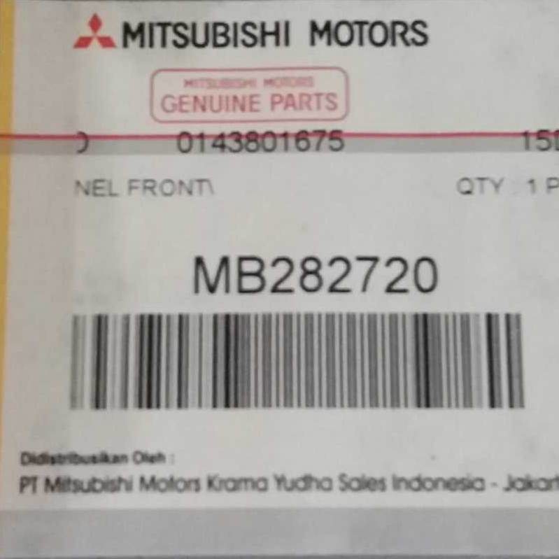 PANEL DEPAN MITSUBISHI L300 / Panel Depan Kedok ( All L300 ) / MB282720