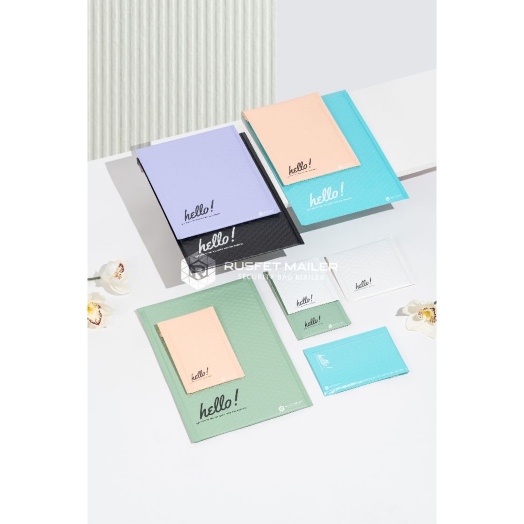 Bubble mailer custom link