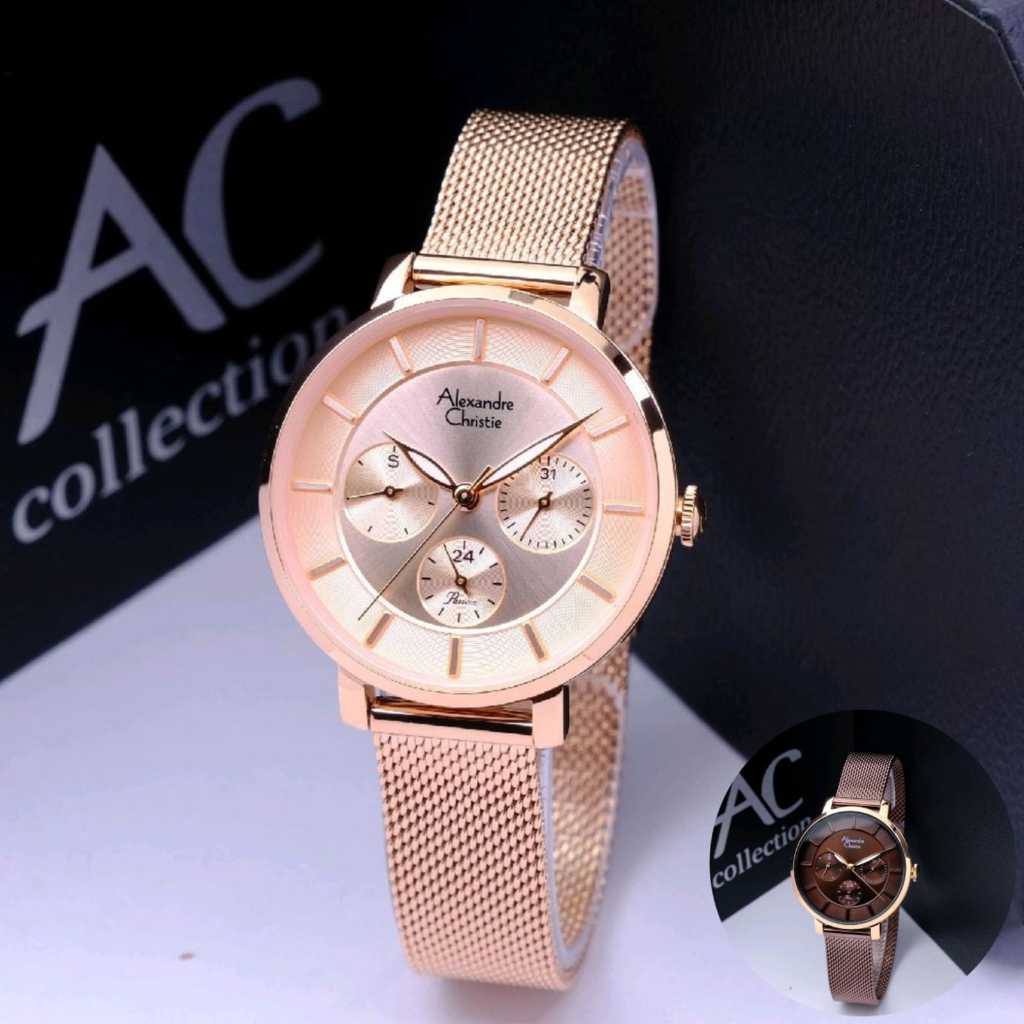 Jam tangan wanita alexandre christie ac 2959 / ac 2927 / ac 2a55 stainless steel original